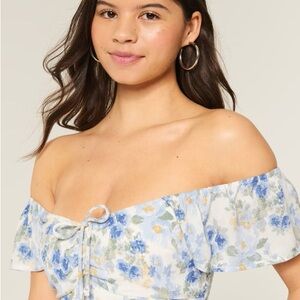 Floral On or off shoulder midi dress